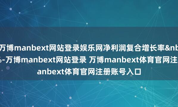 万博manbext网站登录娱乐网净利润复合增长率&nbsp;-9.66%-万博manbext网站登录 万博manbext体育官网注册账号入口
